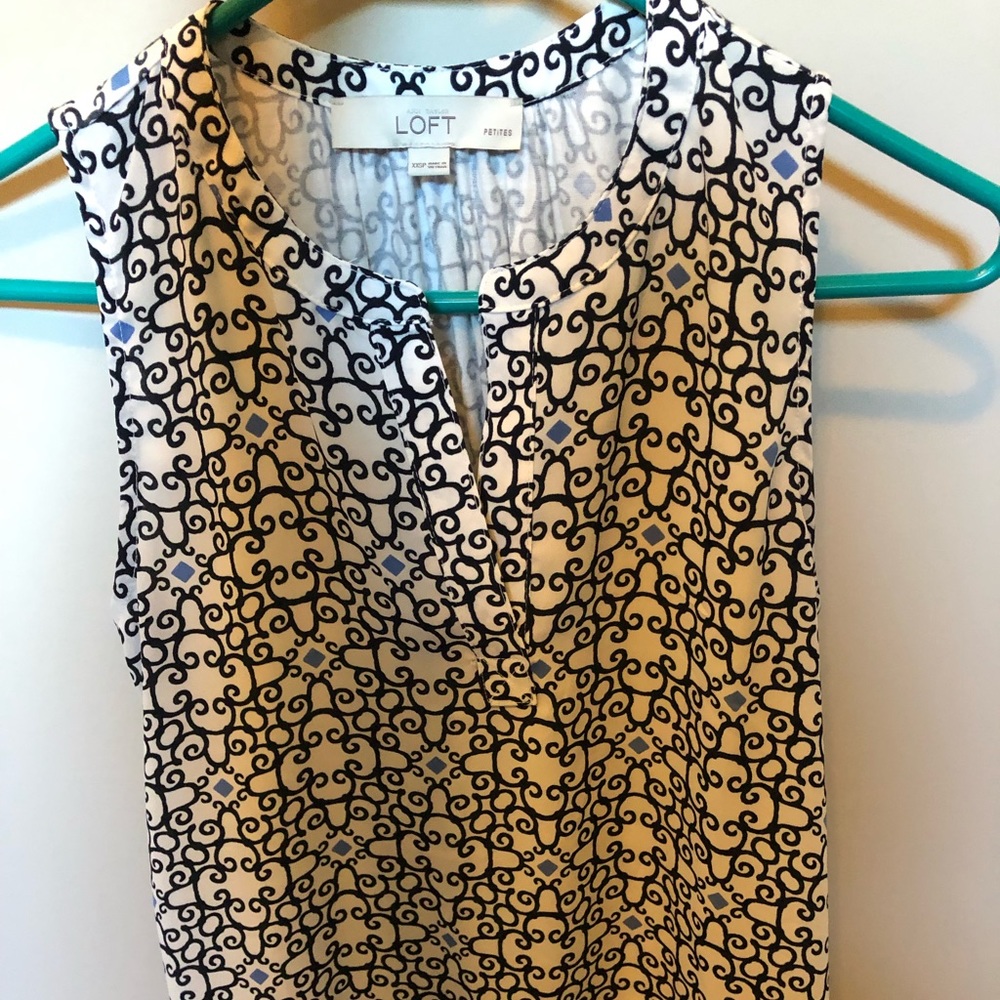 Ann Taylor Loft Sleeveless Shirt